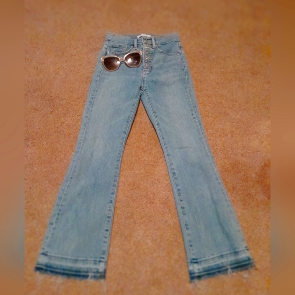 LOFT Size 00 "The Kick Crop" Jeans